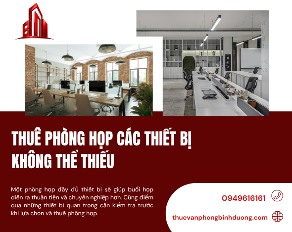 Thuê Phòng Họp Các Thiết Bị Không Thể Thiếu