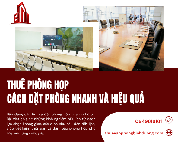 Thuê Phòng Họp Cách Đặt Phòng Nhanh Và Hiệu Quả