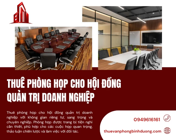 Thuê Phòng Họp Cho Hội Đồng Quản Trị Doanh Nghiệp