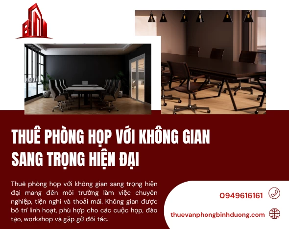 Thuê Phòng Họp Với Không Gian Sang Trọng Hiện Đại