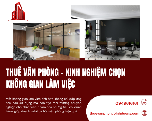 Thuê Văn Phòng Kinh Nghiệm Chọn Không Gian Làm Việc