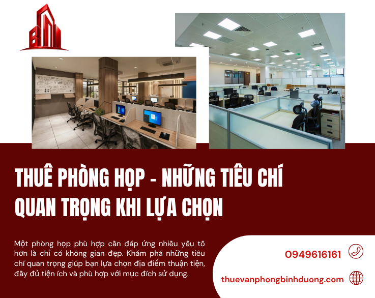 Thuê Phòng Họp - Những Tiêu Chí Quan Trọng Khi Lựa Chọn Không Gian Chuyên Nghiệp