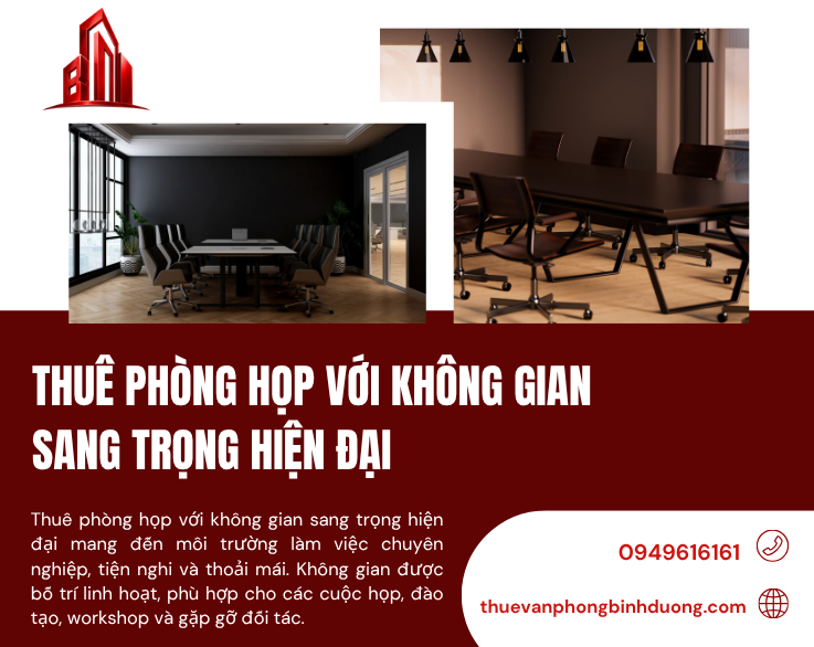 Thuê Phòng Họp Với Không Gian Sang Trọng Hiện Đại