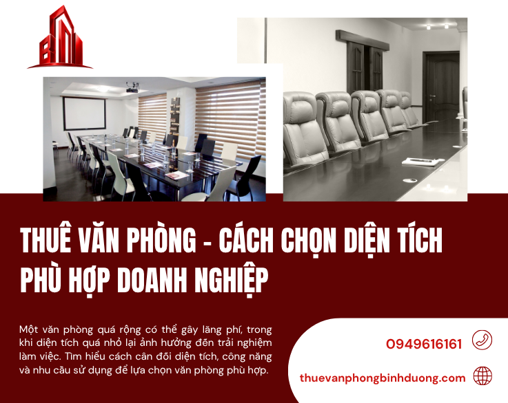 Thuê Văn Phòng Cách Chọn Diện Tích Phù Hợp Doanh Nghiệp