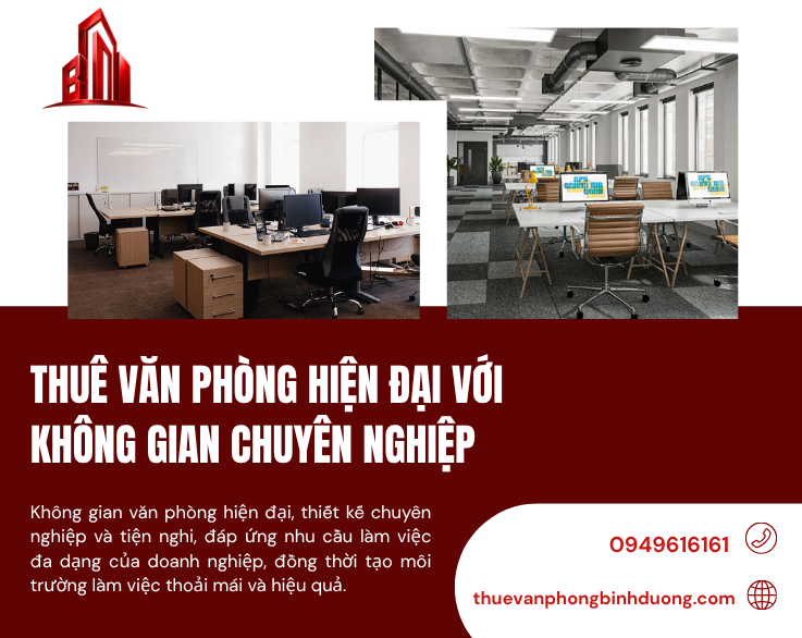 Thuê Văn Phòng Hiện Đại Với Không Gian Chuyên Nghiệp Cho Doanh Nghiệp